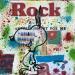 Peinture Snoopy rock par Kikayou | Tableau Pop-art Icones Pop Graffiti