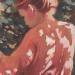 Painting Grande timide by Gemini. H  | Painting Realism Portrait Nature Life style Oil Acrylic
