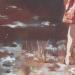 Peinture Pensées solitaires par Gemini. H  | Tableau Réalisme Nature Scènes de vie Huile Acrylique
