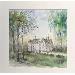 Peinture Visite du Chateau d'Azay Le Rideau par Gutierrez | Tableau