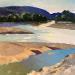 Painting Jonction des eaux  by Clavel Pier-Marion | Painting Impressionism Landscapes Oil