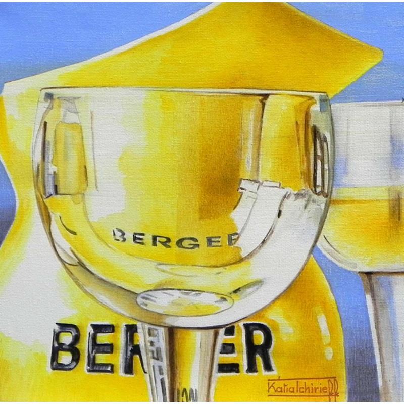 Painting L'heure du Berger! by Tchirieff Katia | Painting Realism Still-life Acrylic