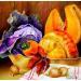 Peinture Légumes d'automne par Tchirieff Katia | Tableau Réalisme Natures mortes Acrylique