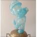 Sculpture Mario Golf  Blue Crystal by Mikhel Julien | Sculpture Pop-art Pop icons