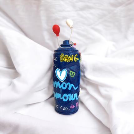 Sculpture bombe mon amour  by Salvan Pauline  | Sculpture Pop art Metal, Recycled objects