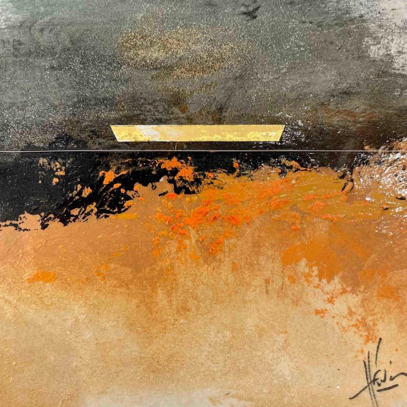Painting Abstraction # 1239 by Hévin Christian | Painting Abstract Cardboard Minimalist