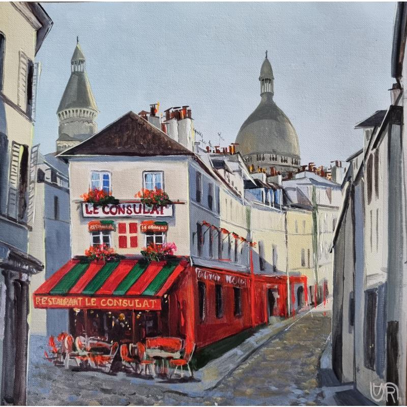 Painting Le consulat by Rasa | Painting Figurative Acrylic Urban
