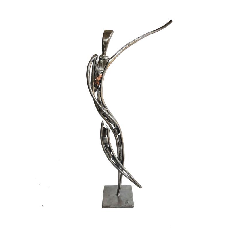 Sculpture Danse by Martinez Jean-Marc | Sculpture Figurative Metal