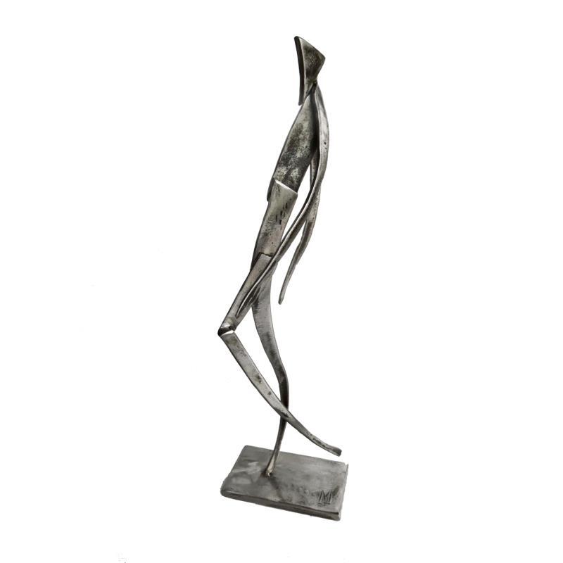 Sculpture Monsieur by Martinez Jean-Marc | Sculpture Figurative Metal