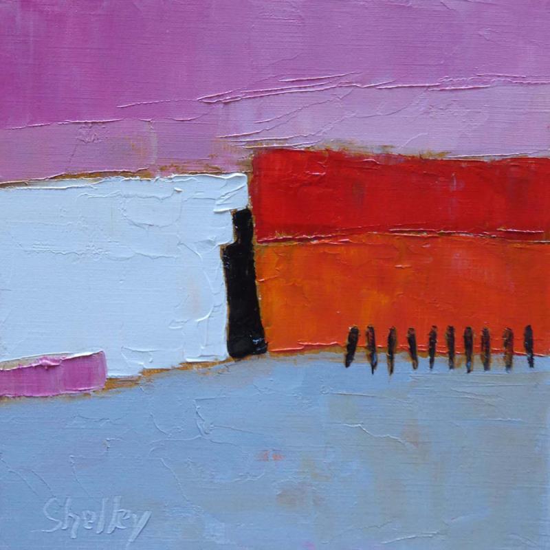 Painting INTENTION by Shelley | Painting Abstract Oil