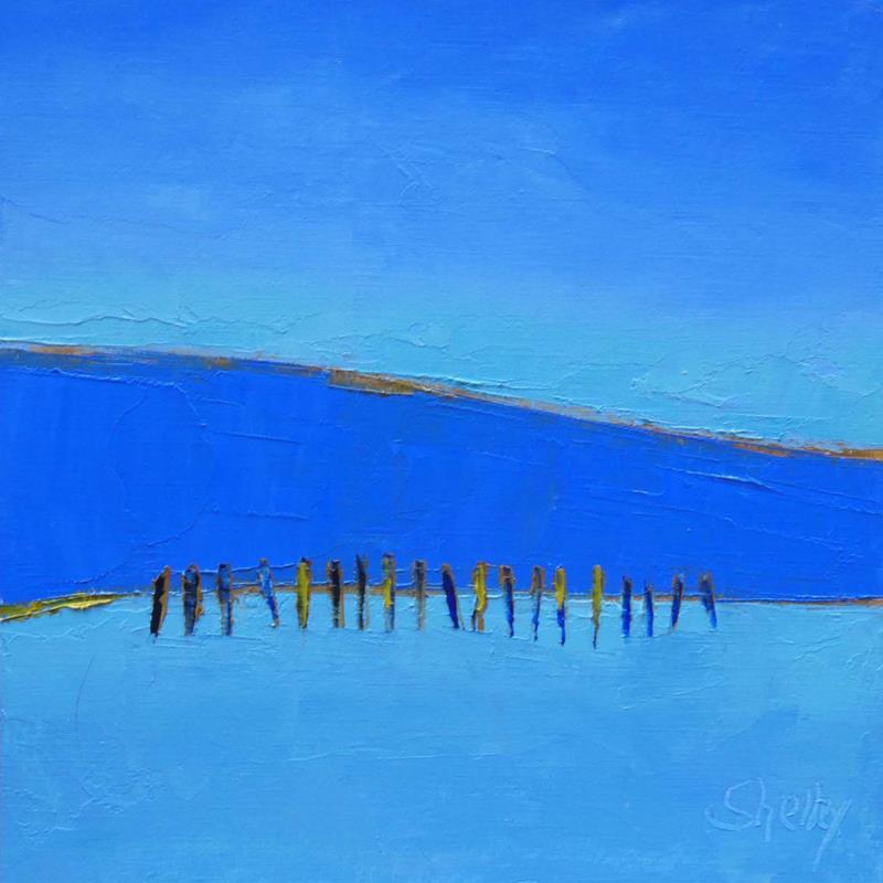 Painting ORIGINAL by Shelley | Painting Abstract Landscapes Minimalist Oil