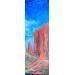 Painting Uplifting (Cathedral Rock Diptych right) by Carrillo Cindy  | Painting Figurative Landscapes