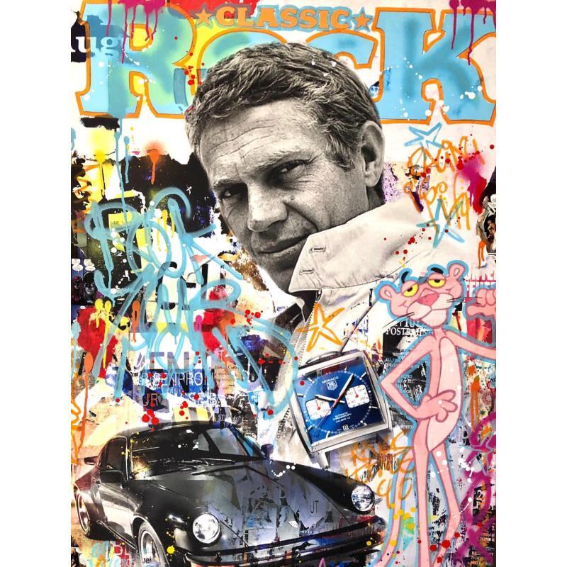 Peinture Steve Style par Novarino Fabien | Tableau Pop-art Icones Pop