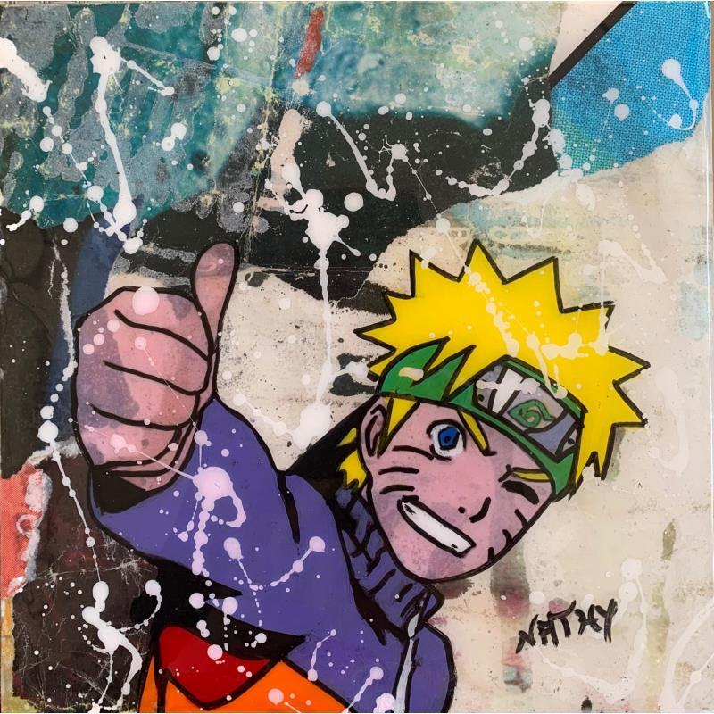 Peinture NARUTO  par Nathy | Tableau Pop-art Icones Pop Acrylique