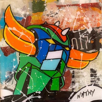 Painting GOLDO 17 by Nathy | Painting Pop art Acrylic Pop icons