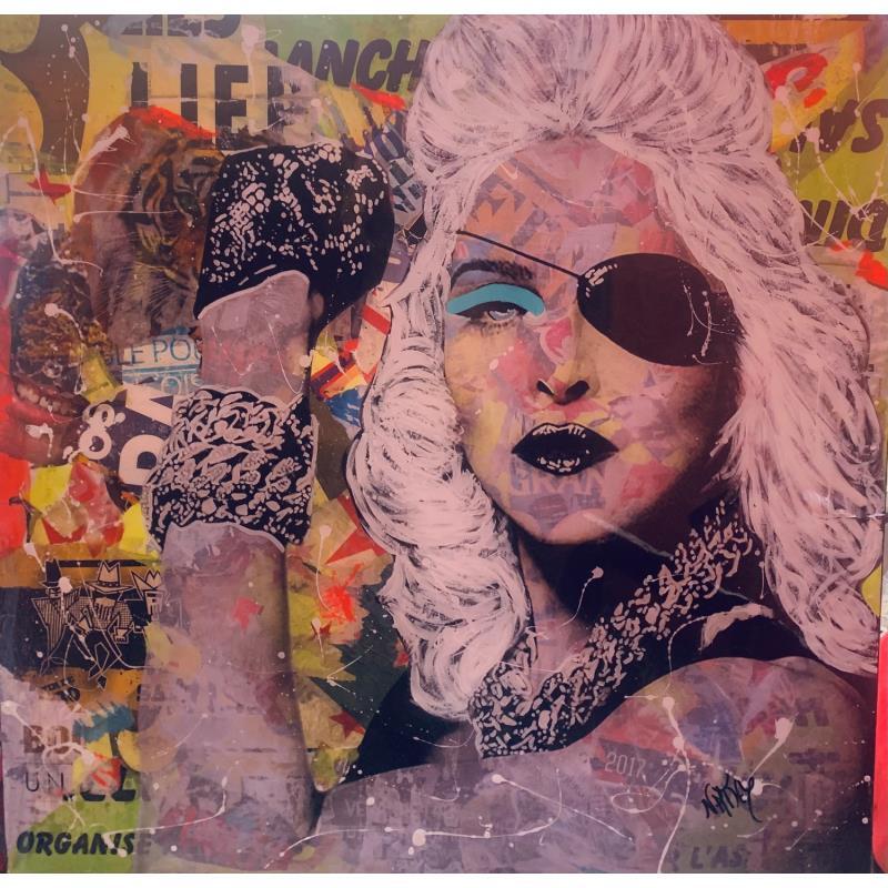 Painting MADONNA  by Nathy | Painting Pop-art Pop icons Acrylic