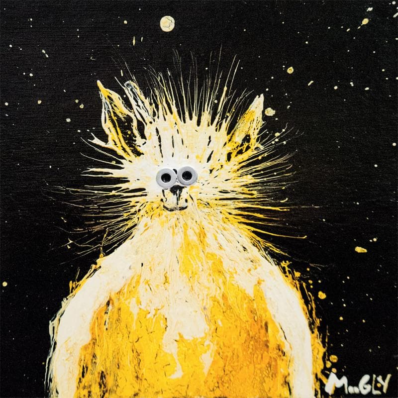 Painting Illuminatus by Moogly | Painting Raw art Animals Acrylic