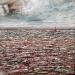 Painting PAris le jour by Reymond Pierre | Painting Abstract Landscapes Urban Oil