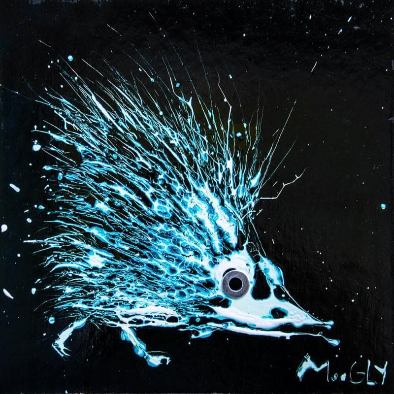Painting Autonomus by Moogly | Painting Raw art Mixed Animals