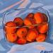 Painting MINIS ABRICOTS by Clavaud Morgane | Painting Figurative Life style Still-life Minimalist Acrylic