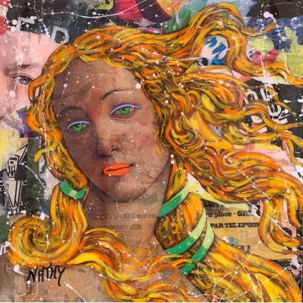 Gemälde VENUS von Nathy | Gemälde Pop-Art Acryl Pop-Ikonen