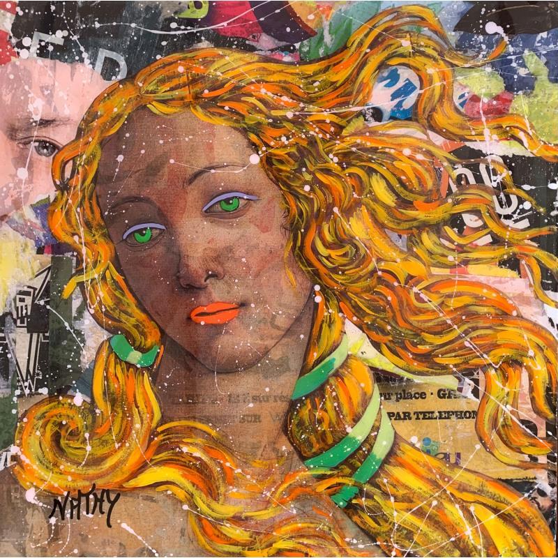 Painting VENUS by Nathy | Painting Pop-art Pop icons Acrylic
