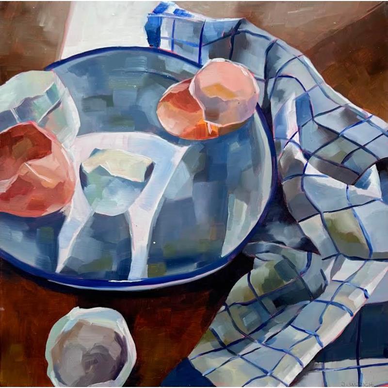 Painting after cake mess by Ulrich Julia | Painting Oil
