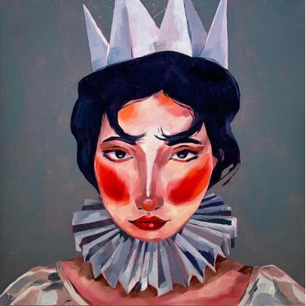 Painting the queen is back by Ulrich Julia | Painting  Oil