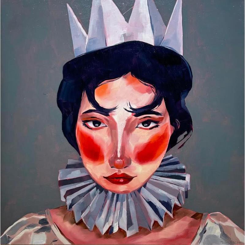 Peinture the queen is back par Ulrich Julia | Tableau Huile