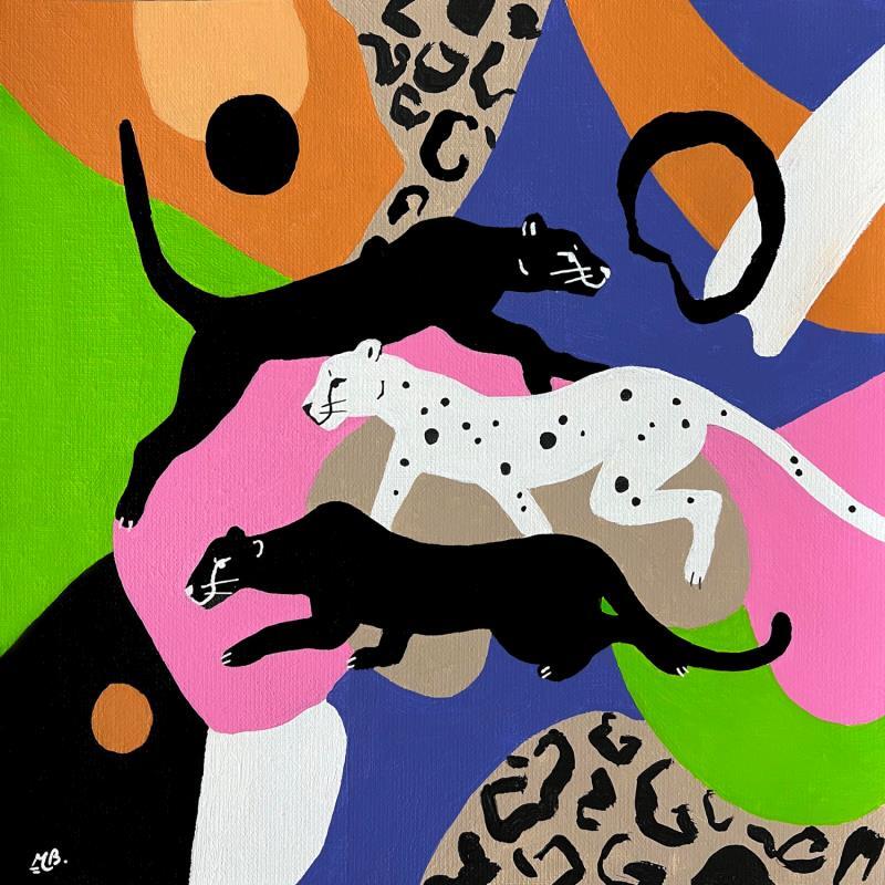 Gemälde Fusion 3.0 von Birsak Mariah | Gemälde Figurativ Acryl Stillleben, Tiere, Urban