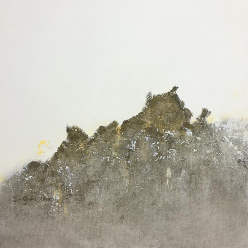 Gemälde CA 5 von Gaussen Sylvie | Gemälde Abstrakt Landschaften Öl