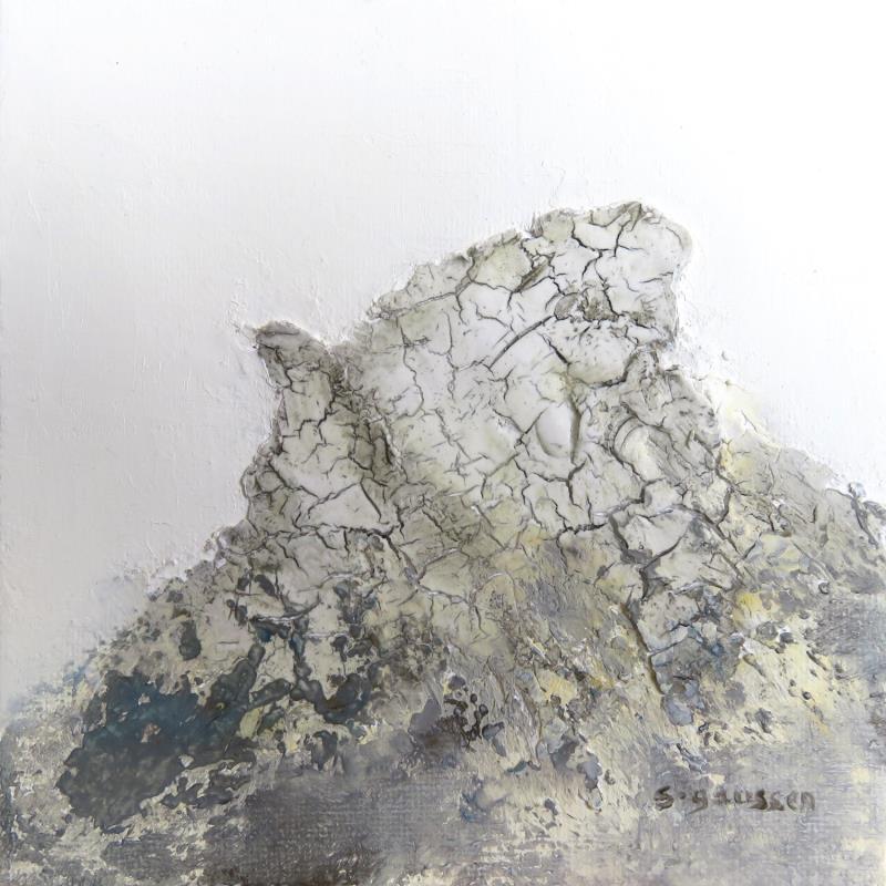 Gemälde Floue 1 von Gaussen Sylvie | Gemälde Abstrakt Landschaften Natur Öl
