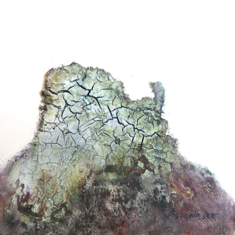 Peinture Forêt mystérieuse par Gaussen Sylvie | Tableau Abstrait Paysages Nature Huile