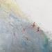 Peinture Cordée par Gaussen Sylvie | Tableau Abstrait Paysages Nature Minimaliste Huile