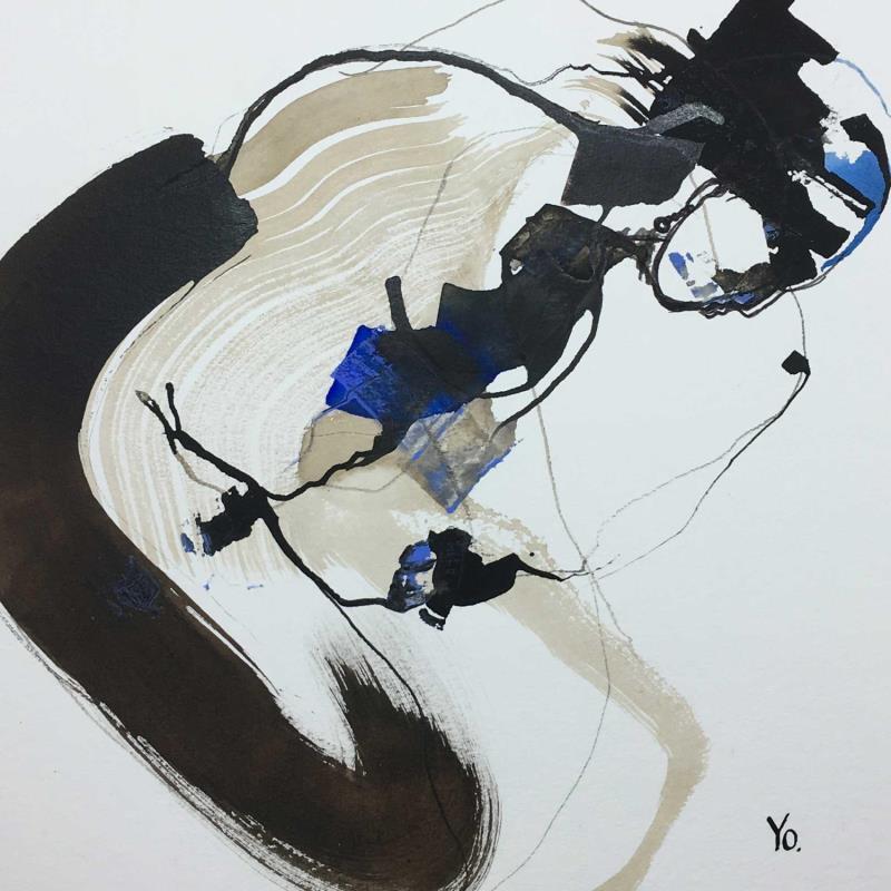 Painting Retrouve moi! by YO | Painting Figurative Nude Ink