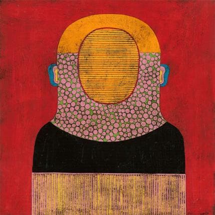 Peinture Witness 13 par Ortiz Gustavo | Tableau Art Singulier Portraits