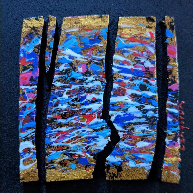 Painting bc5 touche or multi by Langeron Luc | Painting Abstract Acrylic, Resin, Wood