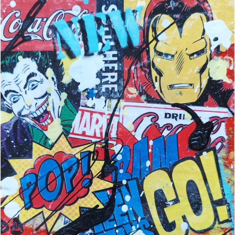Painting GO ! by Drioton David | Painting Pop-art Pop icons Acrylic