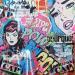 Painting GIRLS by Drioton David | Painting Pop-art Pop icons Acrylic