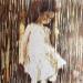 Gemälde Petite fille von Leger Vincent  | Gemälde Figurativ Kinder Acryl
