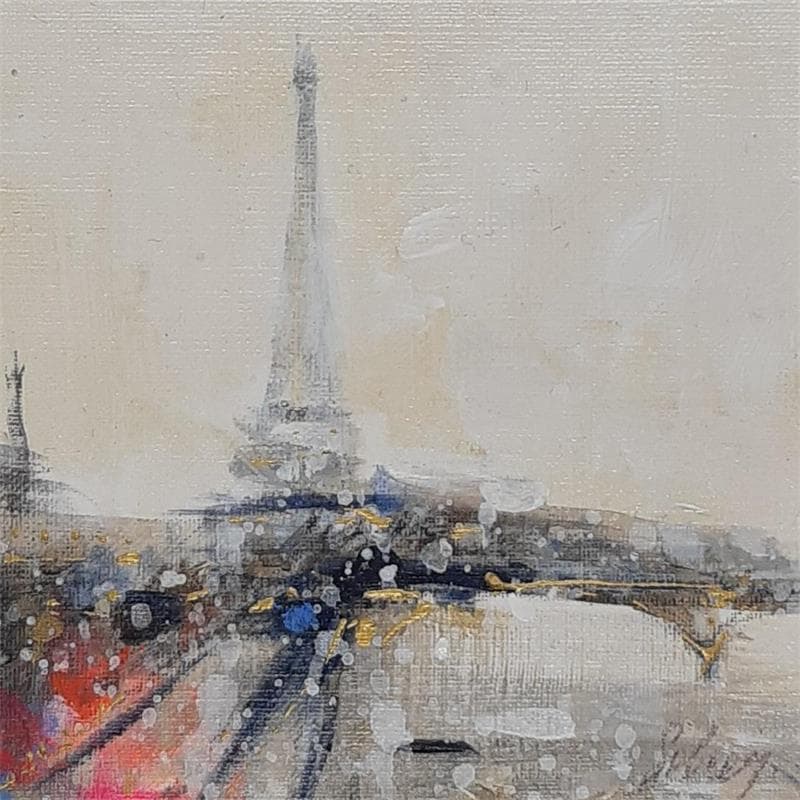 Painting Paris Paris... by Solveiga | Painting Figurative Acrylic Urban
