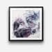 Painting Ephélides by Pacaud Christine | Painting Abstract Mixed Minimalist
