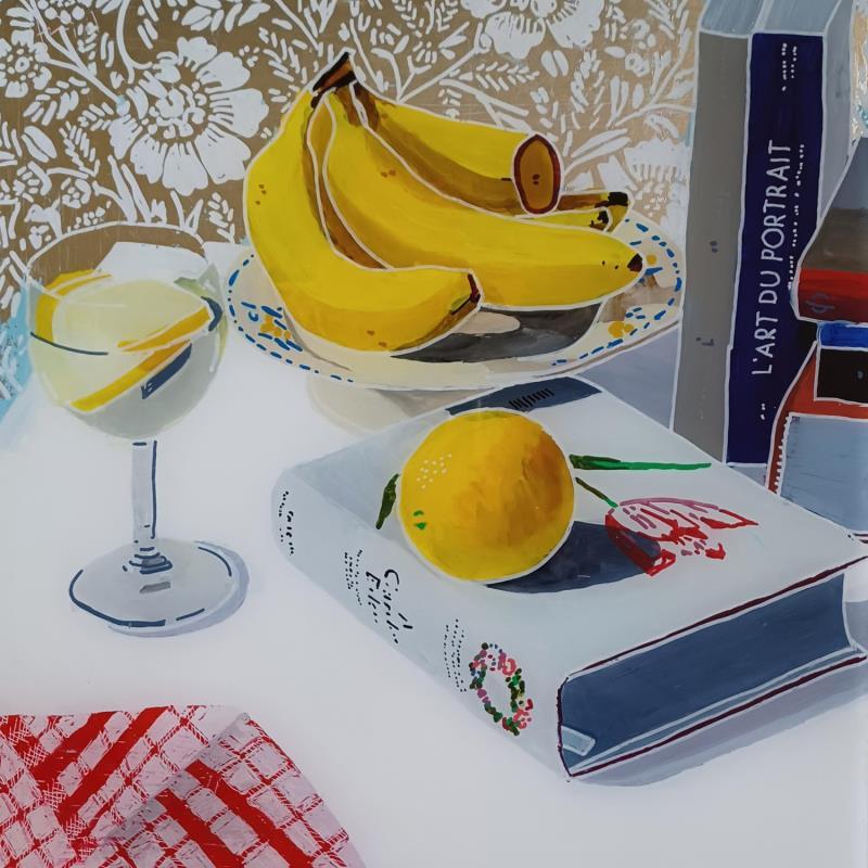 Painting Entre jardin et cuisine by Auriol Philippe | Painting Figurative Acrylic, Plexiglass, Posca Still-life