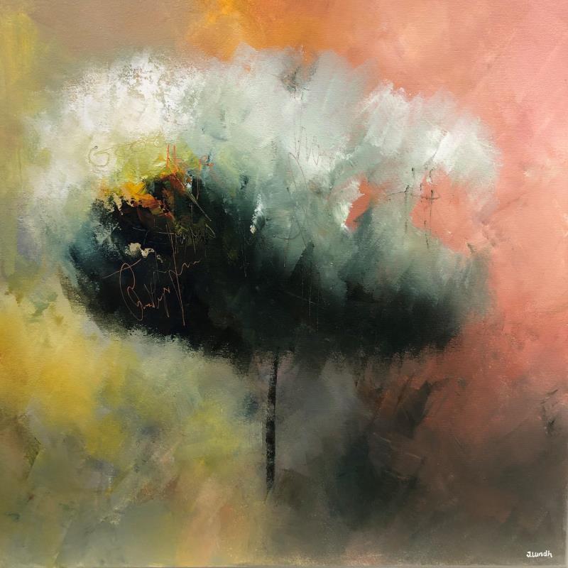 Painting Poetry-Tree by Lundh Jonas | Painting Figurative Nature Acrylic