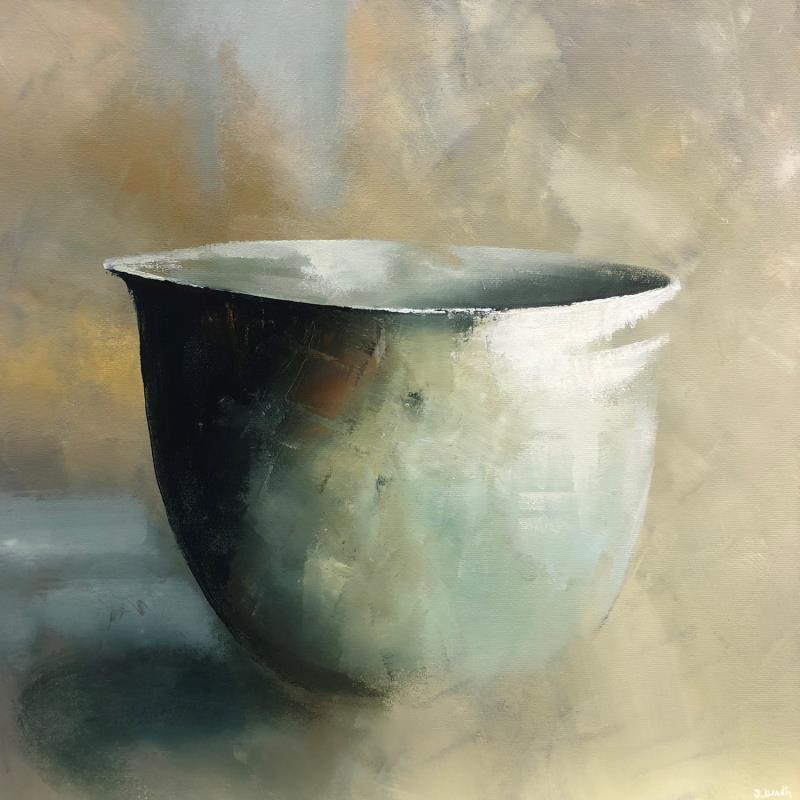 Painting Bowl of Dreams by Lundh Jonas | Painting Figurative Still-life Acrylic