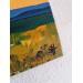 Peinture SUNDOWN VALLEY par Herz Svenja | Tableau Abstrait Paysages Acrylique