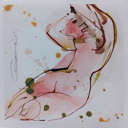 Painting Manos - 01 - 50 by Goessens Didier | Painting Figurative Acrylic, Watercolor Nude