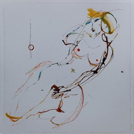 Painting Onycios - 03 - 06 by Goessens Didier | Painting Figurative Acrylic, Watercolor Nude