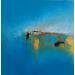 Gemälde Une Ile von Chebrou de Lespinats Nadine | Gemälde Abstrakt Landschaften Marine Öl