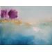 Peinture Arbres violet 3 par Chebrou de Lespinats Nadine | Tableau Abstrait Paysages Huile